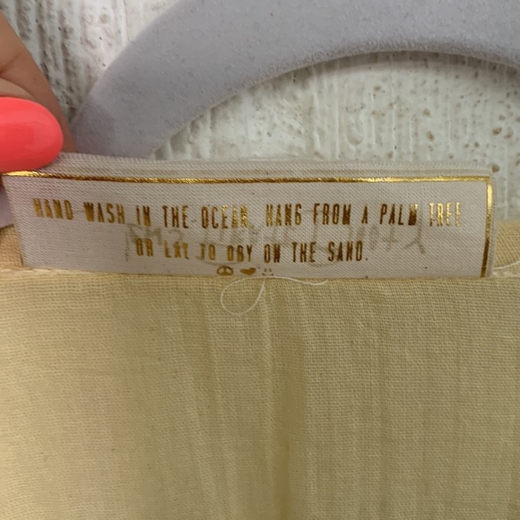 Jen's Pirate Booty Cotton Long Sleeve Bell Wooden Button Top size Large - Picture 6 of 8